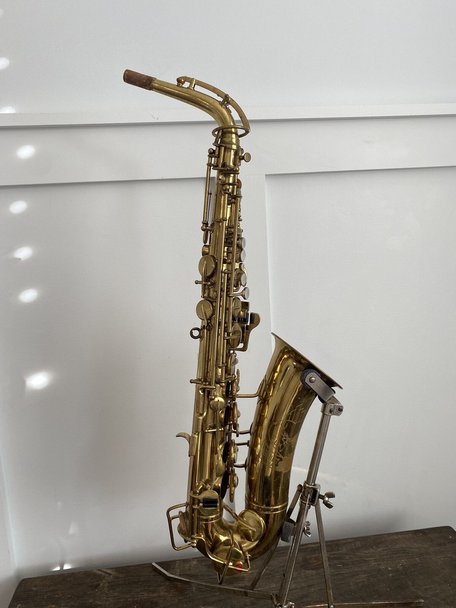 Vintage 1950's Buescher Elkhart Model 20A Alto Saxophone