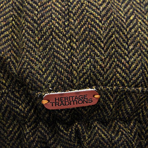 Heritage Traditions Tweed Peaky Panel Cap, Men and Womens Hats, Mens Flat Caps - Picture 32 of 61