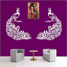 Painting Wall Stencils Peacock DIY Reusable Stencil Home Decor 16" x 24" Pack 1