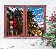 3D Snow Branches A702 Window Film Print Sticker Cling Stained Glass UV Sinsin