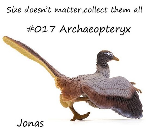 PNSO Raro Archaeopteryx Kinder Dinosaurio Figura Niños Educación Museo Conjunto Modelo - Imagen 6 de 6