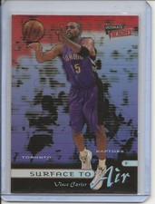 1999-00 Upper Deck Ultimate Victory - Surface to Air Vince Carter #SA1