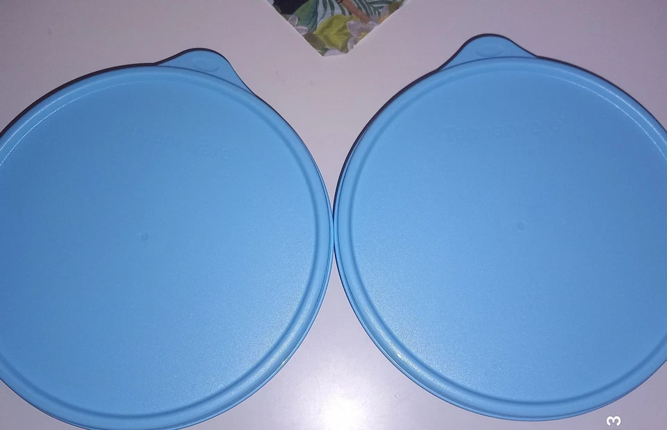 🌺 Tupperware Clarissa Duo blau 2x 1Liter schüssel mit Deckel Neu/ Ovp 🌺 - Bild 2 von 2