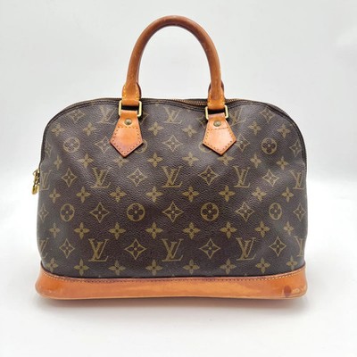 Auth Louis Vuitton Alma Monogram Handbag M51130 2Y8745