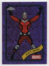 2025 Topps Chrome Marvel Ant-Man #141 Purple Shimmer Refractor /75