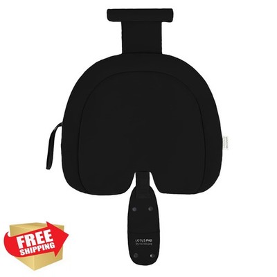 ROLROLCARE Pregnancy Car Seat Cushion Belly Comfort Black