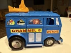 Vintage TMNT Channel 6 News Van Teenage Mutant Ninja Turtles 1992 Incomplete