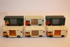 Six (6) Vintage 1960's - 1970's Matchbox Lesney Horse Box Trucks #17