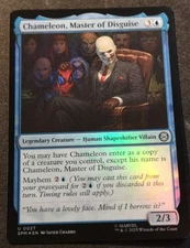 Chameleon, Master Of Disguise - Foil - SPM - MTG - EN - NM - 0027