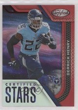 2022 Certified Certified Stars Mirror Red 88/99 Derrick Henry #CS-14 v1x