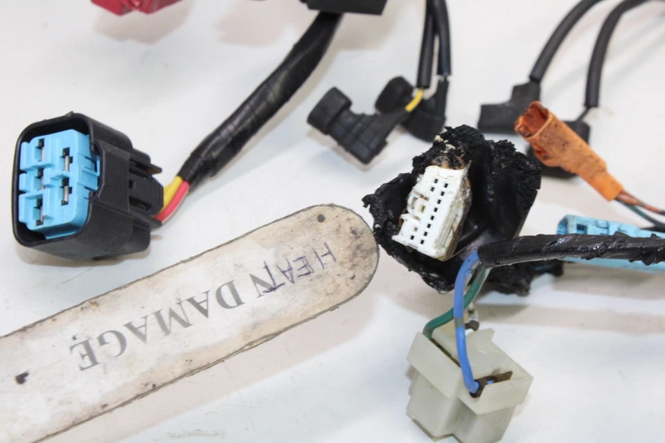 2004 HONDA SHADOW AERO 750 VT750C OEM MAIN ENGINE WIRING HARNESS MOTOR WIRE LOOM - Image 2 of 4