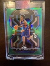 2021-22 Panini Prizm - Cade Cunningham #282 Green Prizm (RC)