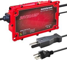 36V 20A Golf Cart Battery Charger with Crowsfoot Style Connector Crowfoot Plug,
