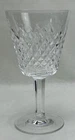 Waterford Crystal Claret Wine Glass 5 7/8”  VTG  Alana Gothic Signature