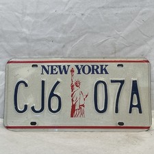 New York Statue of Liberty License Plate NY Graphic Passenger Plate