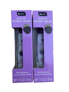 x2 Glow up Retinol Serum With Blackberry Extract & Niacinamide 1oz
