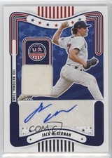 2024 Panini Stars and Stripes Materials Signatures Jack McKernan #SM-JM Auto tj1