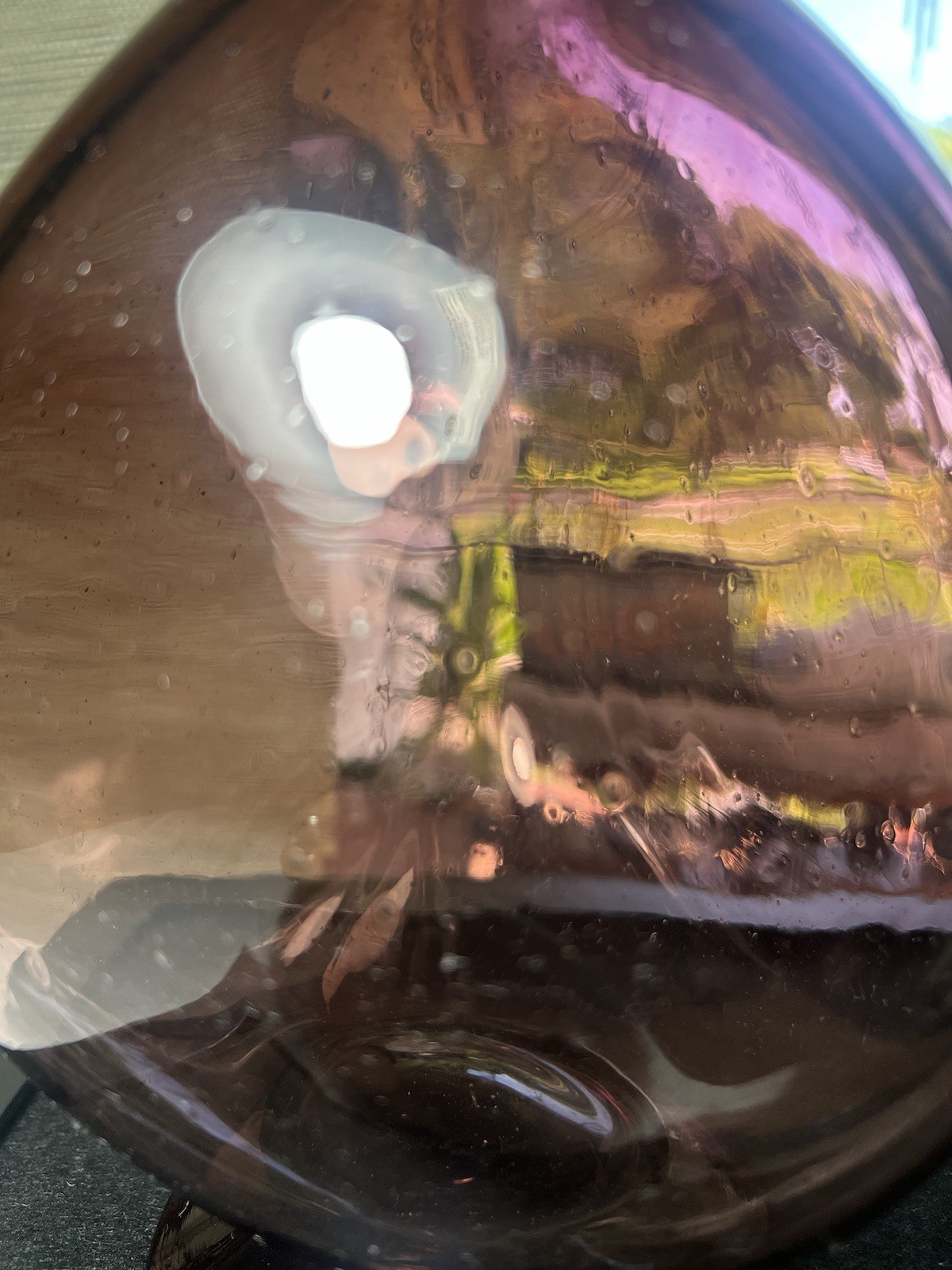 Beautiful Vintage Glass Decanter Possible Blenko 