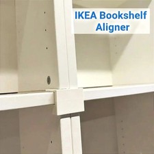IKEA BILLY Bookshelf Clips (Set of 5) - Aligner & Shelf Straightener
