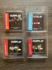 Cortland Fairplay Dry Fly Hi-Vis Flies Assortment Lot of 4, Royal Wulff, Worms