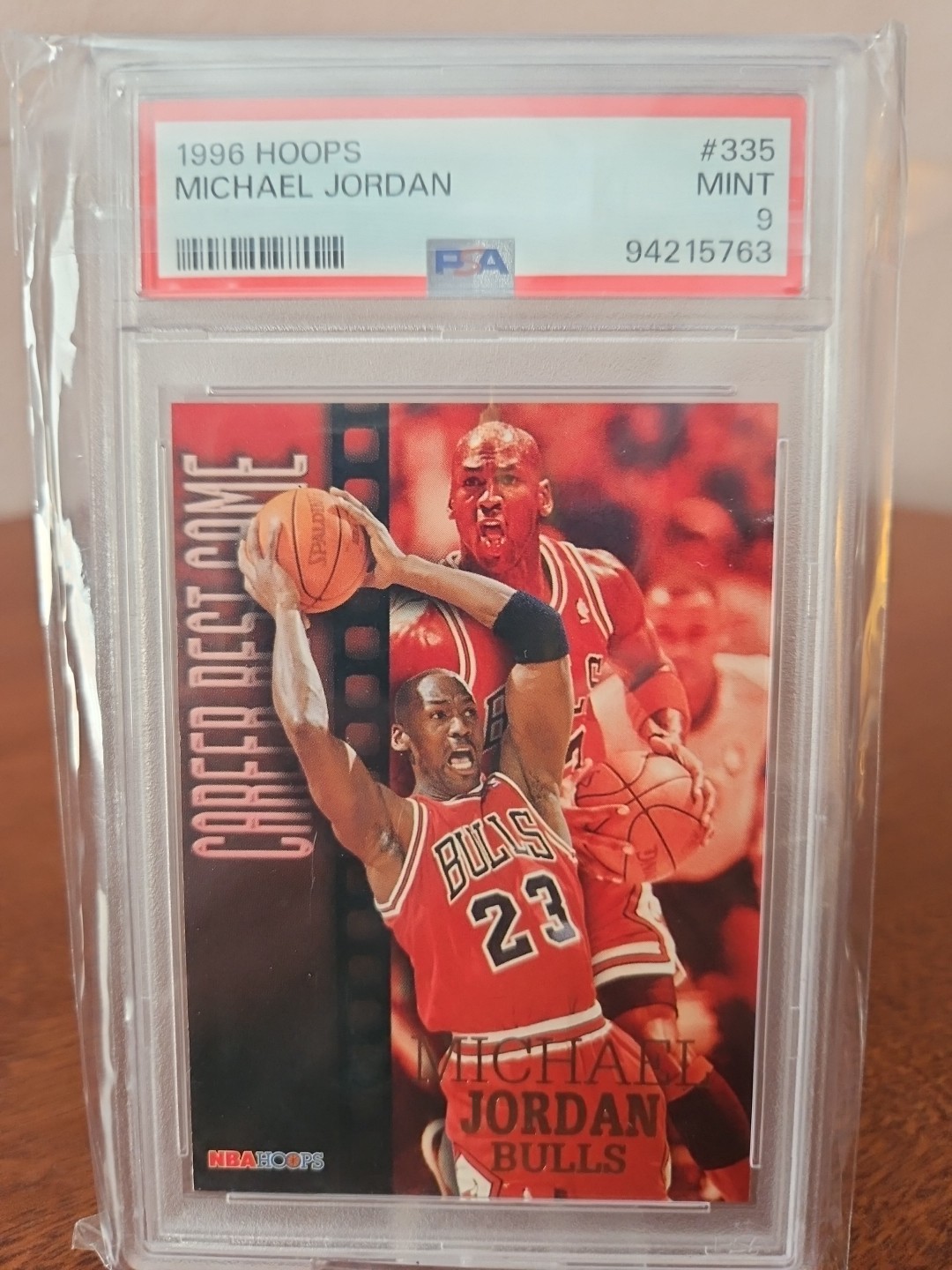 1996-97 NBA Hoops - Career Best Game Michael Jordan #335