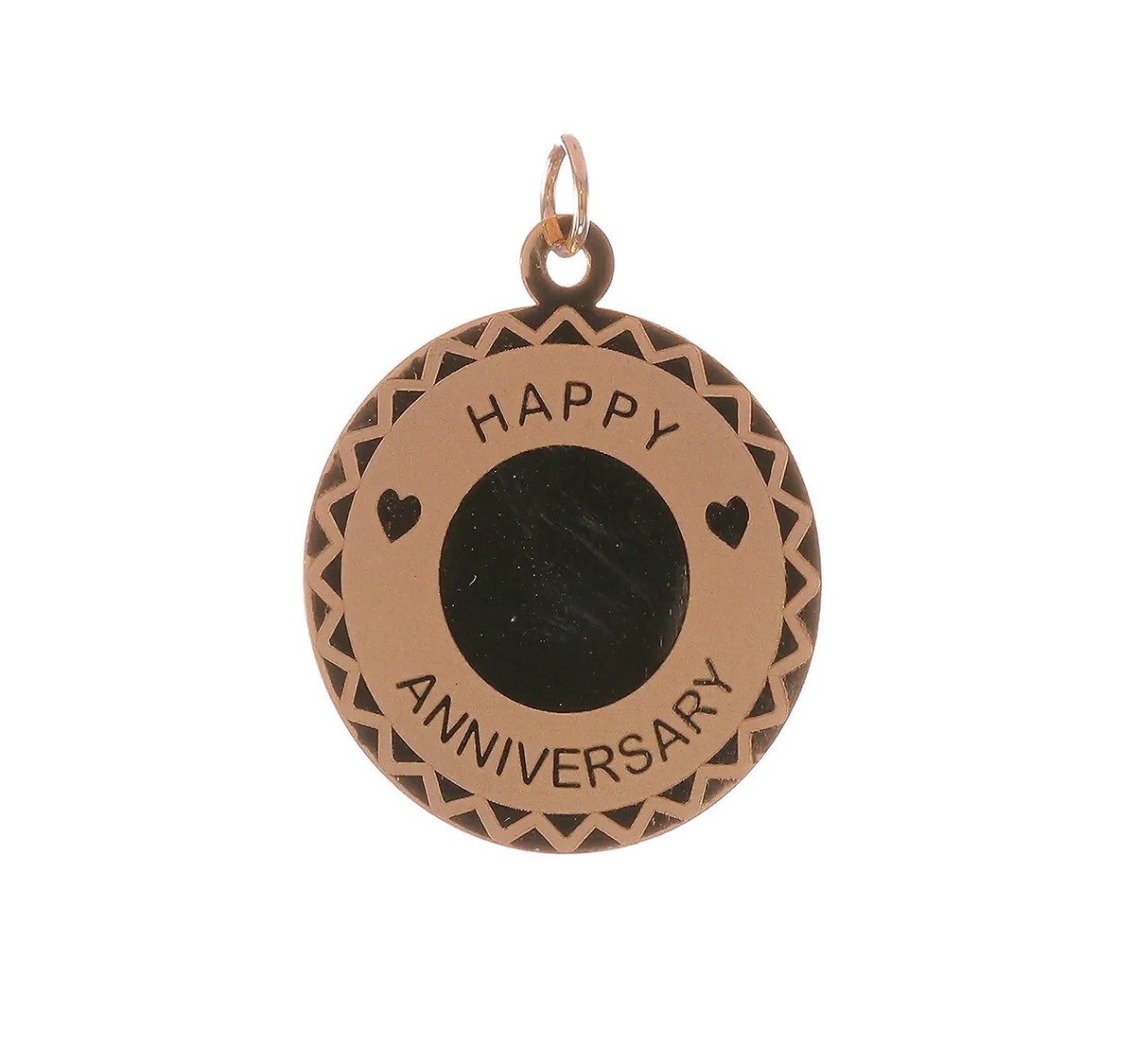 14K Yellow Gold Happy Anniversary Charm XAC594 | eBay