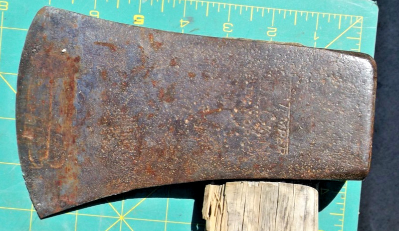 Vintage  True Temper Vulcan Kelly Works Rafting Axe Head