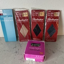 Knee High Pantyhose - 17 Pair