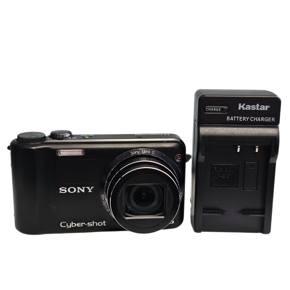 Sony Cyber-shot DSC-H55 14.1MP Digital Camera - Black for