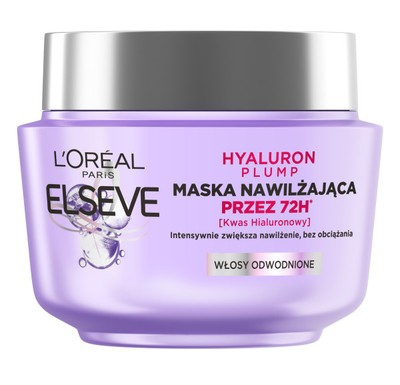 3600524033538 L'Oreal Paris Elseve Hyaluron Plump maska nawilżająca do włos