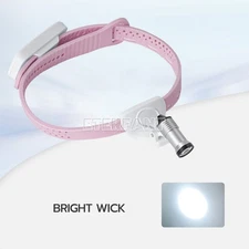 ETERFANT Dental 5W Medical LED Lightweight Silicone Headlamp Surgery Pink US