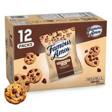 Famous Amos Classic Chocolate Chip Cookies, B...