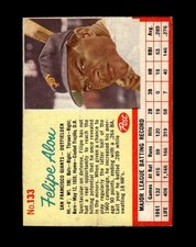 1962 Post Set-Break #133 Felipe Alou NR-MINT *GMCARDS*