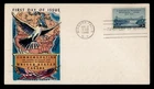 DR WHO 1948 FDC CANADA FRIENDSHIP ANIV FLUEGEL CACHET #961 R74364