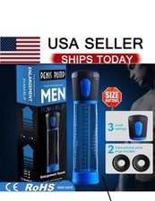 Vacuum Penis Pump for Male ED Enhancement Erectile Enlargement Penis Enlarger BG