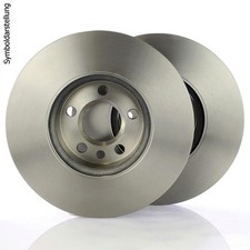 2x Bremsscheibe Satz vorne Ø240mm belüftet passend für Nissan Sunny 3 1.4 1.6 i