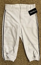 *NEW* *NWT * Size XL Boy Baseball Express White/Maroon Pipe Knicker Pant