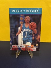1990-91 Hoops CollectABooks Muggsy Bogues Charlotte Hornets