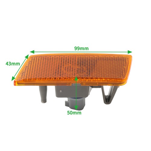 1x Front Side Signal Parking Marker Light Fit Chrysler 300 2005-2010 Right Side - Picture 12 of 12