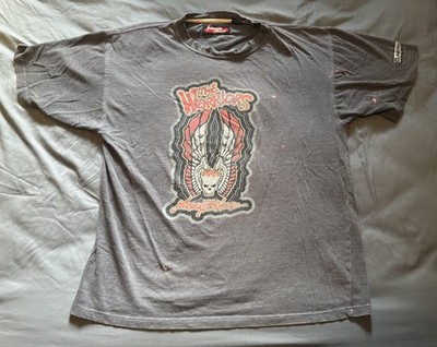 Vintage Johnny Blaze Shirt Mens XL Gray The Warriors Skull Graphic Tee