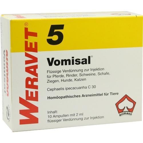 VOMISAL 5 Ampullen vet. 10X2 ML PZN 4902372