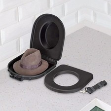 Cowboy Hat Storage Box Carrying Bag Carrier Portable Handbag Hat Box with Lids