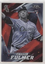 2017 Topps Fire Red Flame Carson Fulmer #177 Rookie RC 0b5
