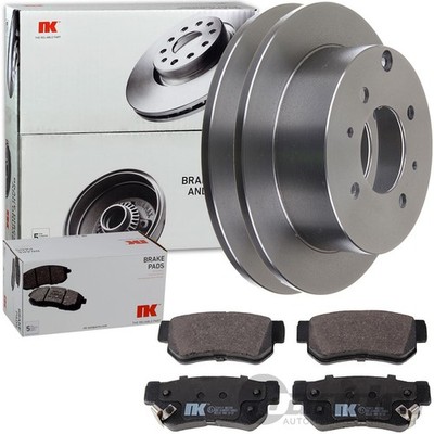 NK BREMSSCHEIBEN 262mm + BELÄGE HINTEN passend für HYUNDAI MATRIX FC SONATA 4 EF