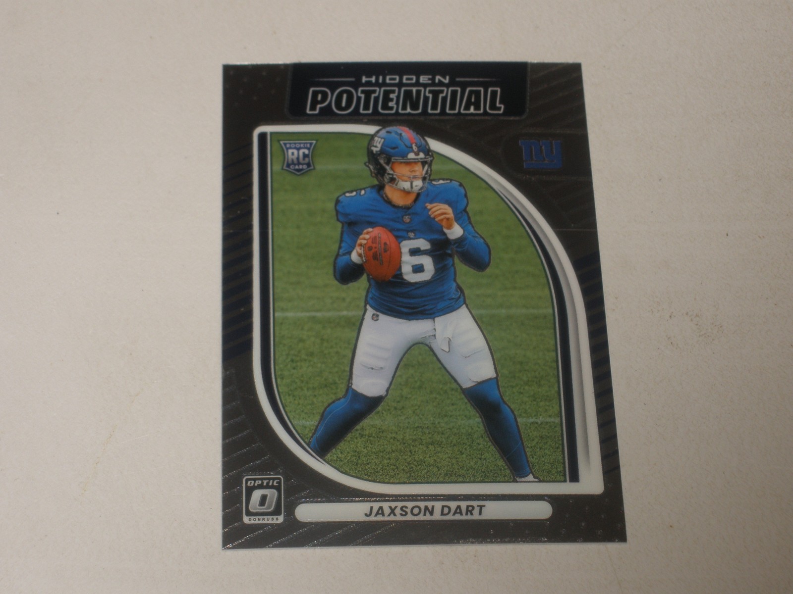 2025 Donruss Optic Hidden Potential #2 Jaxson Dart Rookie RC