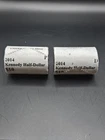 2014 P  & D Kennedy Half Dollar - US Mint Rolls - 50th Anniversary Uncirculated