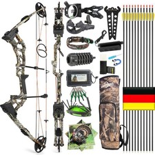 0-70lbs Compoundbogen Set Jagdbogen Bogenschi...