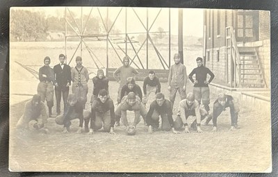 NFL Indianoplis Colts 1908 St Marys Football Foose Clark MLB Pat Hilly RPPC