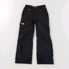 The North Face HyVent Youth Boys Large Black Snow Pants Ski Snowboard Waterproof