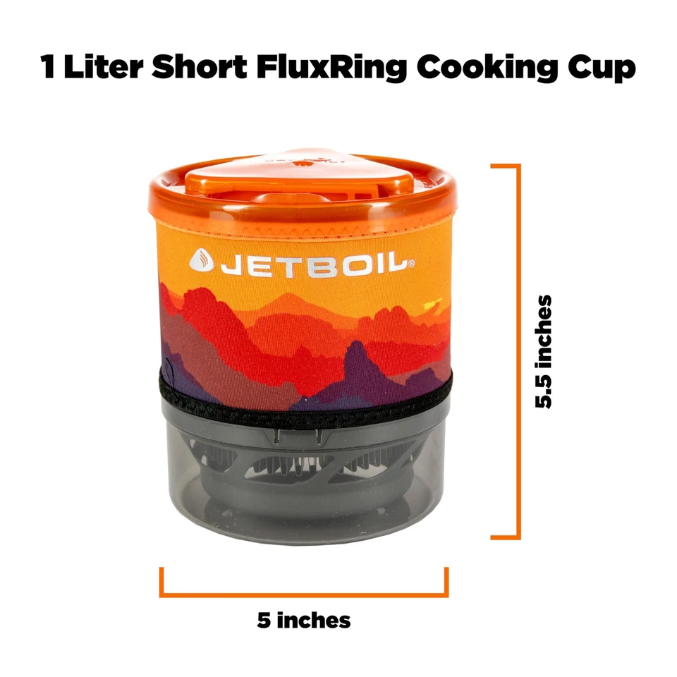 Jetboil MiniMo Portable Stove Sunset Cooking System for Camping and Backpacking - Image 3 of 4
